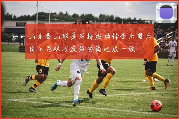 山东泰山球员石柯成功转会加盟云南玉昆双方友好协商达成一致